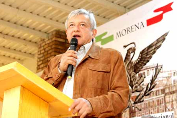 No nos dejaremos manipular por Moreira: Andres Manuel López Obrador
