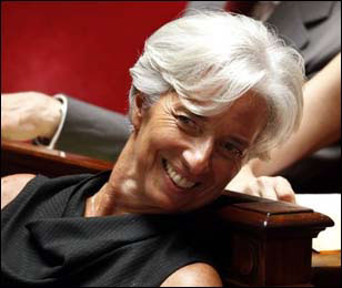 Nombran a Christine Lagarde como Directora Gerente del FMI