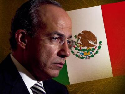 Felipe Calderón dice a Consejeros de Banamex, que JVM esta a 4 puntos de EPN