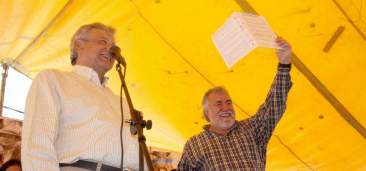 Felipe Calderon Hinojosa pidió reprimir plantón en Reforma: Encinas