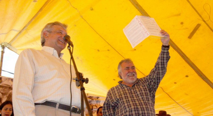 Felipe Calderon Hinojosa pidió reprimir plantón en Reforma: Encinas