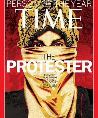 “El manifestante”, personalidad del año para la revista ‘Time’