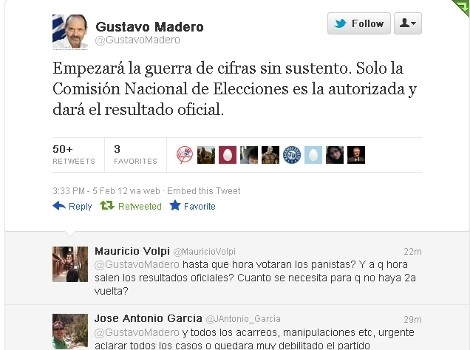 Adelanta Gustavo Madero “guerra de cifras sin sustentos”