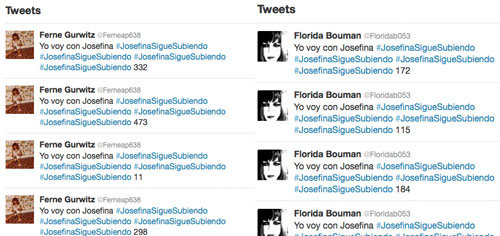 Josefina Vazquez Mota hace trampa en Twitter y demas redes sociales