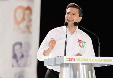 “México va a cambiar” promete Enrique Peña Nieto en arranque de campaña
