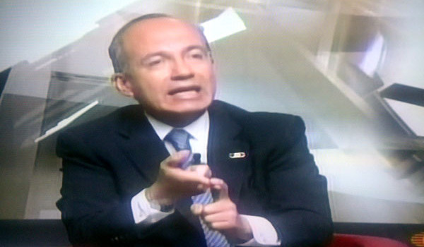 Felipe Calderon en Tercer Grado