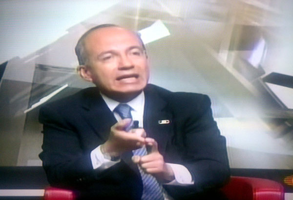 Felipe Calderon en Tercer Grado